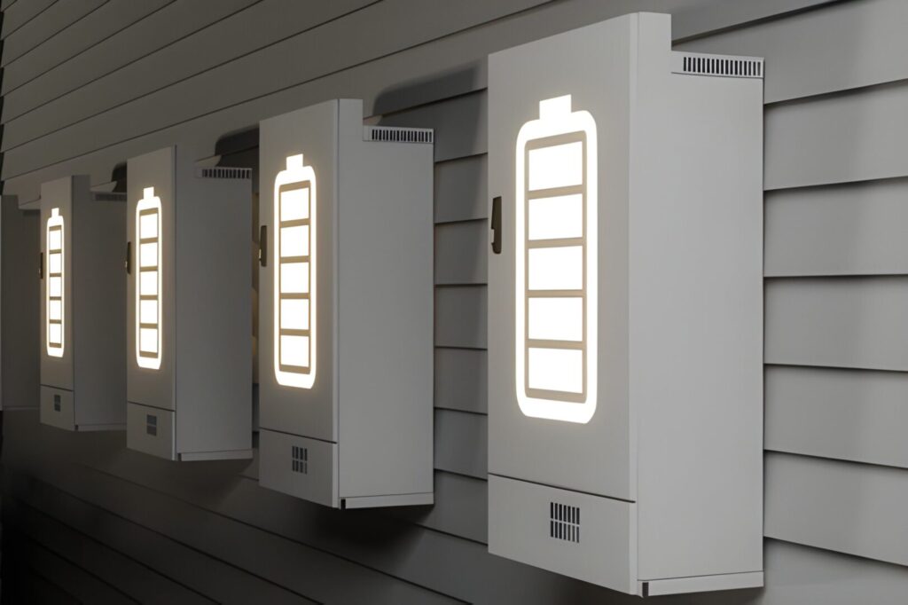 wall-mounted battery backup power units